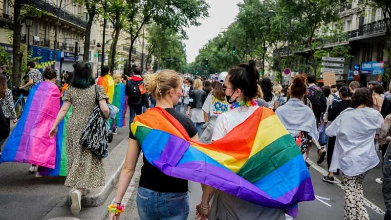 people gathering on street during daytime - Around 30,000 people participated for the Gay Pride march organized by the Inter-LGBT on 26 June 2021. The gay pride march started in the suburbs, in Pantin (Seine-Saint-Denis) for the first time since 1977. In a festive atmosphere, without mask or social distancing, thousands of young people have tasted a semblance of life before, despite a gloomy weather, Paris, France., tags: kind - unsplash